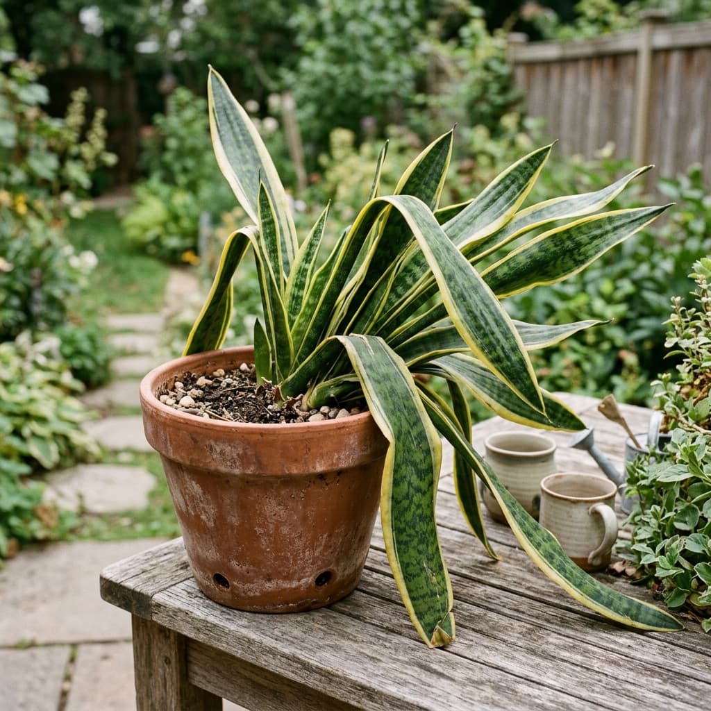 7 Days Is All Your Snake Plant Needs to Stand Tall Again