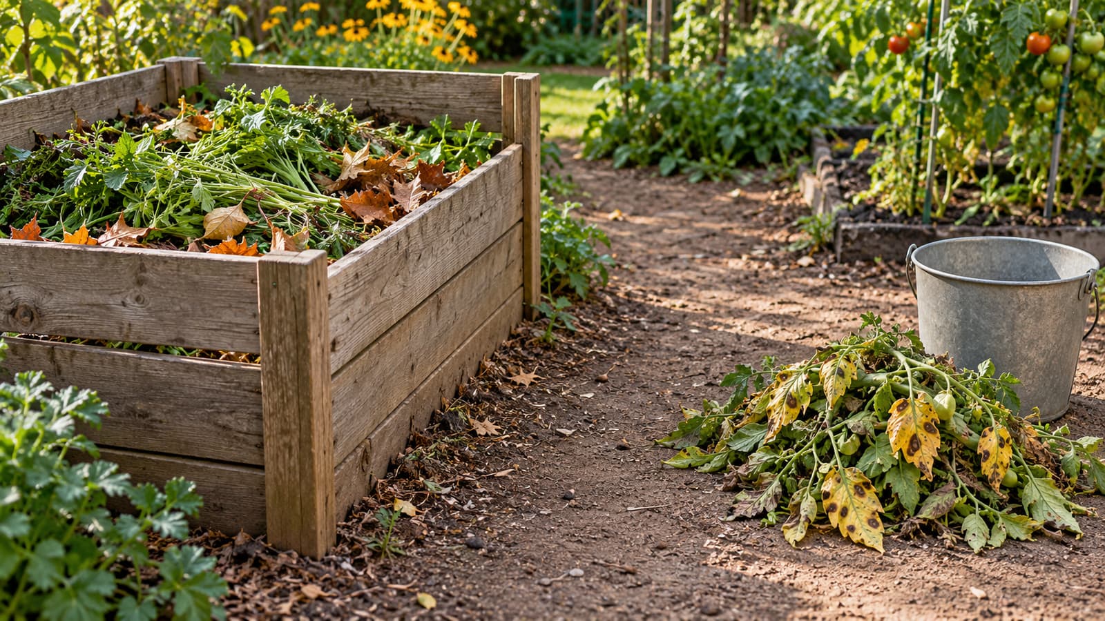 Can You Compost Diseased Plants? Why Heat Alone Isn't Enough