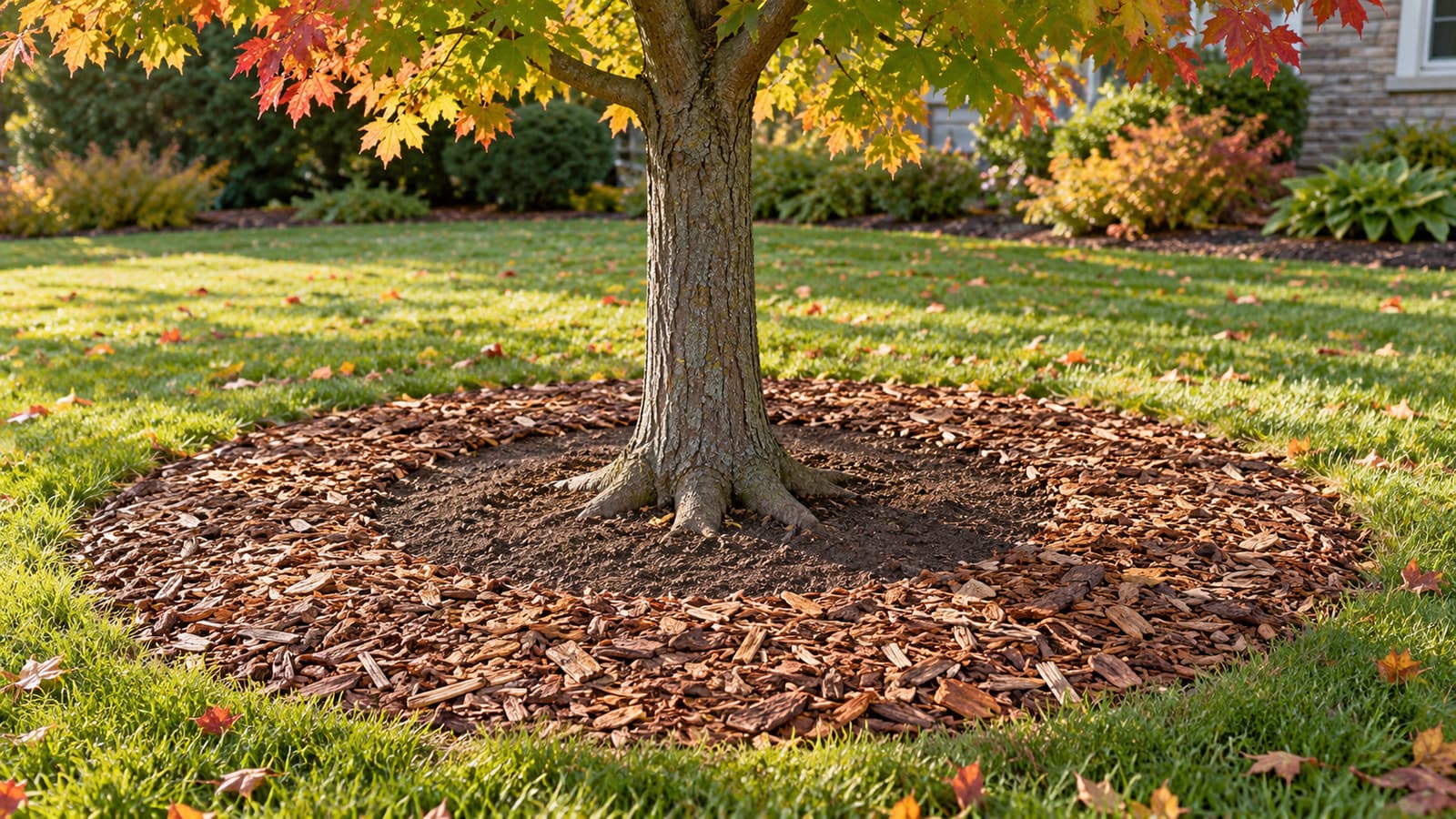 Mulch Volcanoes: How to Mulch Around Trees Safely
