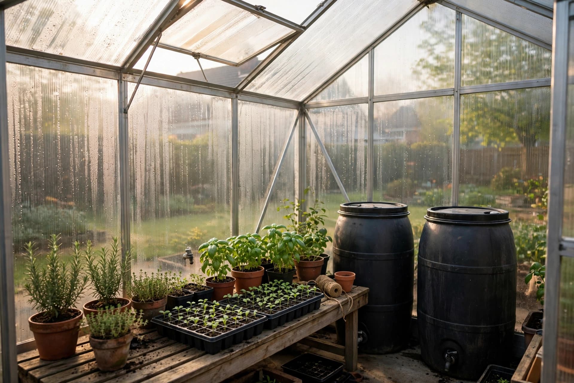 How Do You Care for a Home Greenhouse Year-Round?