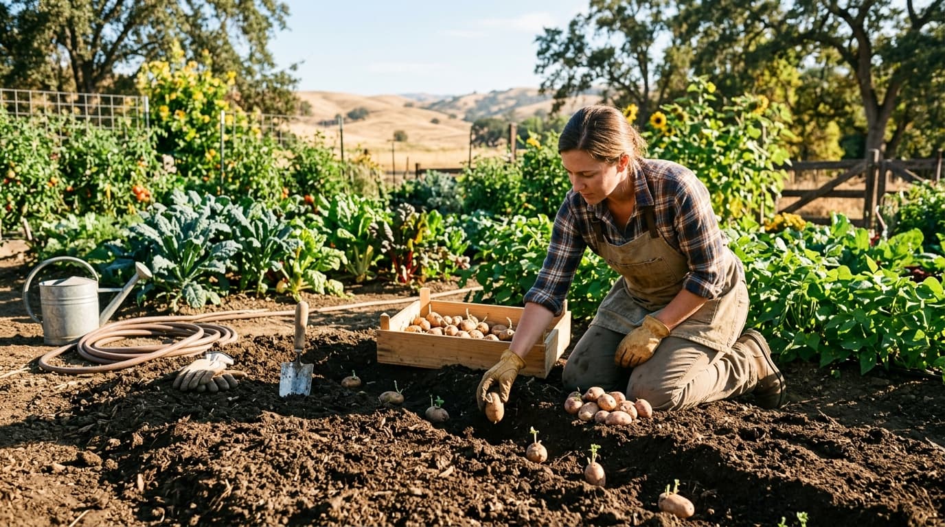 Why Waiting Past Mid-September to Plant Inland Fall Potatoes Will Delete Your Harvest (The Yolo Window)
