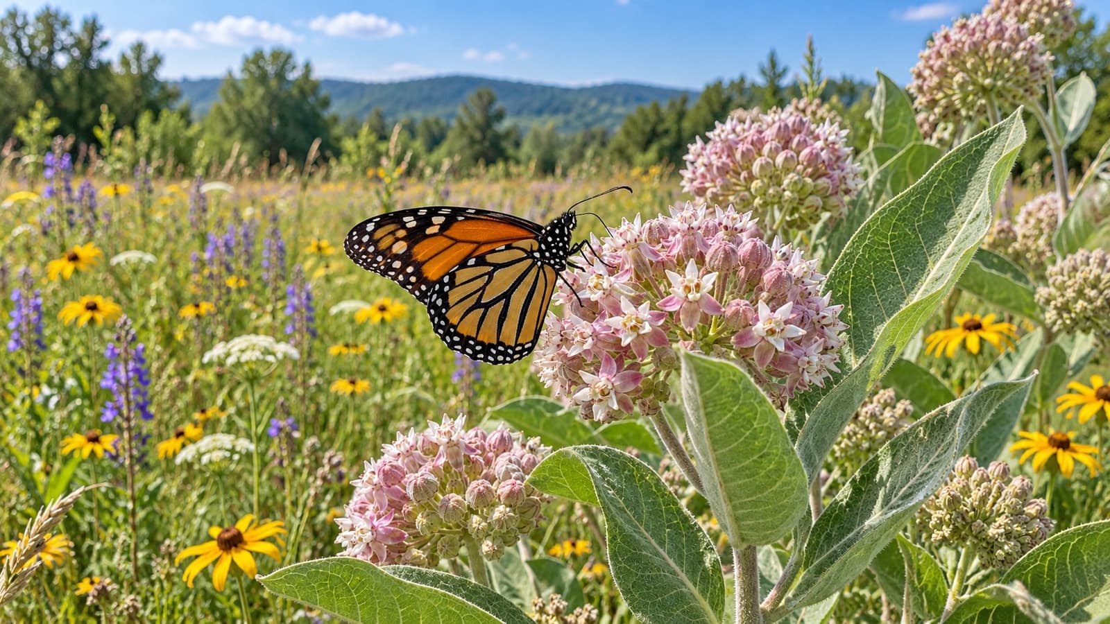 Tropical Milkweed and Monarchs: OE Risk and Native Alternatives