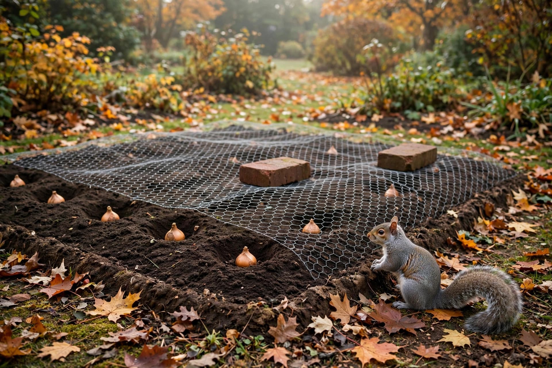 How to Stop Squirrels From Digging Up Tulip Bulbs