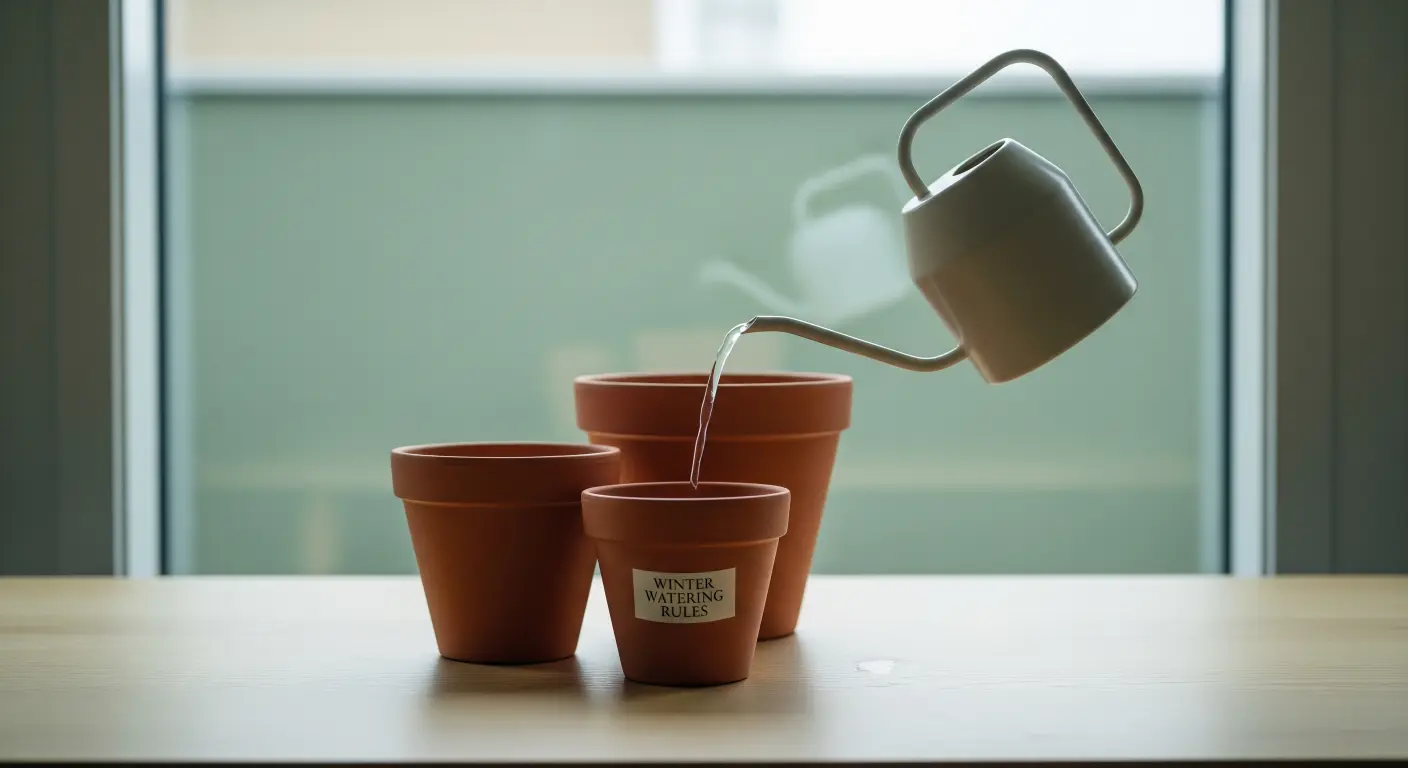 Water Less, Care More: Winter Watering Rules That Work